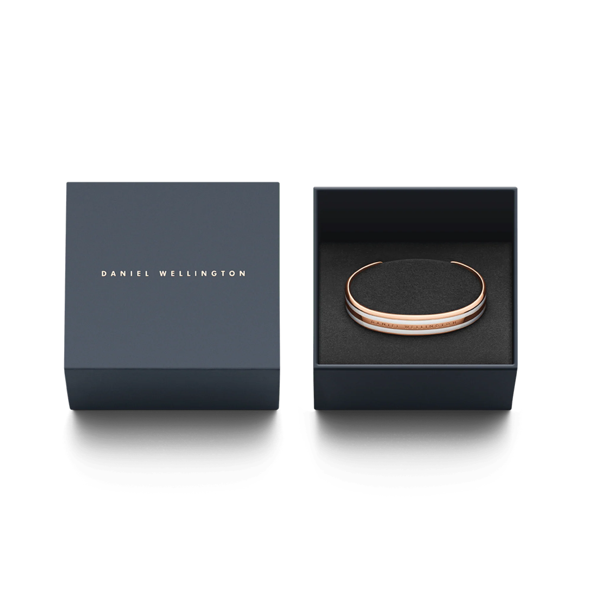 Emalie Bracelet Rose Gold / Satin White - DW00400007